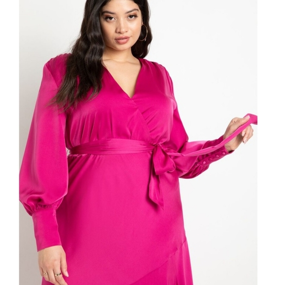 Eloquii satin dress - Picture 2 of 3